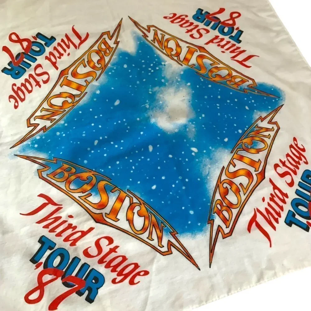 Vintage Boston Third Stage Tour ‘87 Bandana